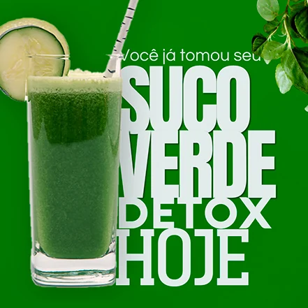Suco Verde Detox